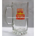 500ml Beer Glass Mug/Beer Stein/Promotional glass mug Wholesale Drinkware